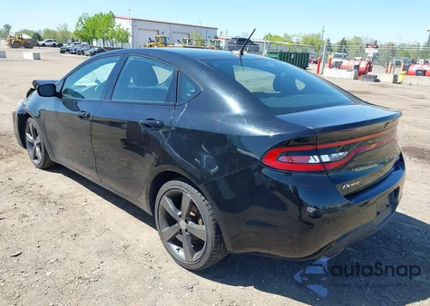 2015 Dodge Dart Gt из США, поврежденный, VIN 1C3CDFEB3FD307389